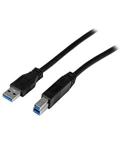 StarTech.com 1m (3ft)  SuperSpeed USB 3.0 A to B Cable - M/M USB3CAB1M