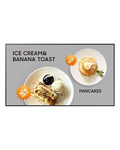 Samsung QM32C Digital signage flat panel 81.3 cm (32") LCD Wi-Fi 400 cd/m² Full HD Black Built-in processor Tizen 24/7 LH32QMCEPGCXEN