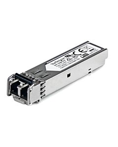 StarTech.com MSA Compliant SFP Transceiver Module - 100BASE-FX~MSA Uncoded SFP Module - 100BASE-FX - 100MbE Multi Mode Fiber (MMF) Optic Transceiver - 100Mb Ethernet SFP - LC 2km - 1310nm - DDM
