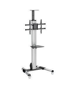 StarTech.com TV Cart - Height Adjustable - Lockable Wheels