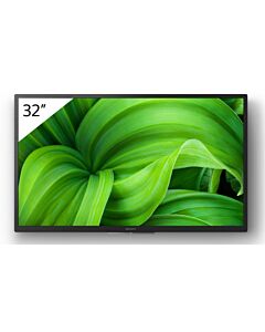 Sony FWD-32W8001 Digital signage flat panel 81.3 cm (32") LED Wi-Fi 380 cd/m² WXGA Black Built-in processor Android 10 FWD-32W8001/UK