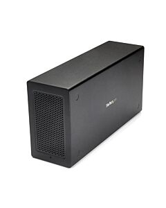 StarTech.com Thunderbolt 3 PCIe Expansion Chassis, External Enclosure with One PCI Express Slot, PCIe Box for Laptops/Desktops/All-In-Ones, 5K/4K Output Via TB3/DP Ports, TAA Compliant