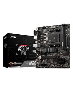 MSI A520M PRO motherboard AMD A520 Socket AM4 micro ATX