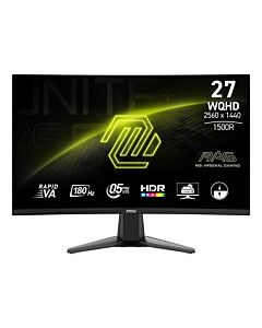 MSI MAG 27CQ6F computer monitor 68.6 cm (27") 2560 x 1440 pixels Quad HD LCD Black 9S6-3CD91M-003
