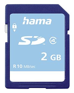 Hama HighSpeed SecureDigital Card 2 GB SD