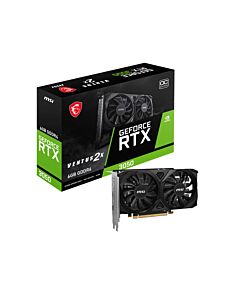 MSI VENTUS GeForce RTX 3050 2X E 6G OC NVIDIA 6 GB GDDR6 RTX 3050 VENTUS 2X E 6G OC