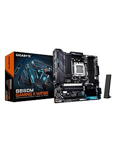 GIGABYTE B850M GAMING X WIFI6E Motherboard - AMD Ryzen 9000 Series CPUs, 10+2+2 Phases Digital VRM, up to 8200MHz DDR5 (OC), 1xPCIe 5.0 + 1xPCIe 4.0 M.2, 2.5LAN, WIFI 6E, USB 3.2 Gen 2 B850M GAMING X WIFI6E