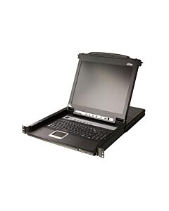 ATEN 16-Port 17" LCD KVM Switch (USB - PS/2 VGA) with USB Peripheral port CL5716M