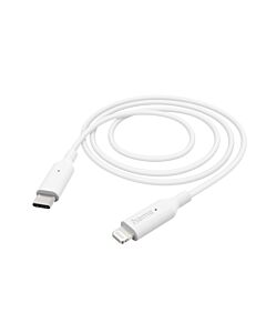 Hama 00201598 lightning cable 1 m White 00201598