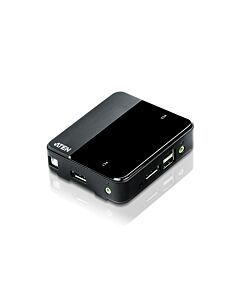 ATEN 2-Port USB 4K DisplayPort 1.2 KVM Switch (KVM cables included)