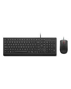 Lenovo KB MICE_BO Essencial WR KBMS GB A1 keyboard Mouse included Universal USB UK English Black 4X31R64438