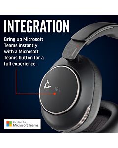 Poly Voyager Surround 80 UC USB-C Headset +USB-C/A Adapter