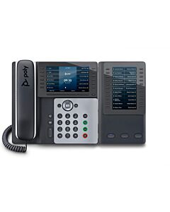 POLY Edge E500 IP Phone and PoE-enabled