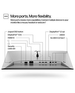 HP Series 7 Pro 23.8 inch FHD Monitor - 724pf 8X530AA#ABU