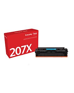 Everyday™ Cyan Toner by Xerox compatible with HP 207X (W2211X), High capacity