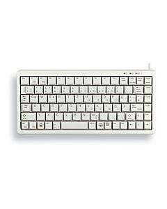 CHERRY Compact Keyboard, QWERTY, 83 keys, Combi USB/PS2, Light Grey