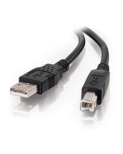 C2G USB 2.0 A/B Cable Black 5m USB cable USB A USB B CG28104