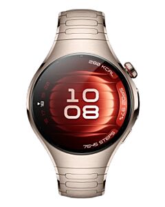 Huawei WATCH 5 3.51 cm (1.38") AMOLED 46 mm Digital 466 x 466 pixels Touchscreen Rose gold Wi-Fi GPS (satellite)