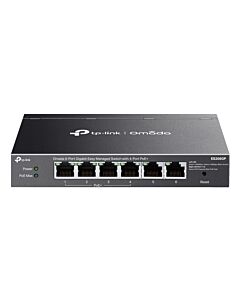 TP-Link Omada ES206GP network switch Managed Gigabit Ethernet (10/100/1000) Power over Ethernet (PoE) Black ES206GP