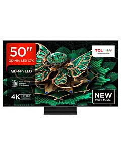 TCL 50C7K-UK TV 127 cm (50") 4K Ultra HD Smart TV Wi-Fi Black 3000 cd/m²