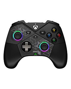 MSI FORCE PRO W CONTROLLER Black USB 2.0 Gamepad Analogue / Digital Android, PC, Xbox One S, Xbox One X, Xbox Series S, Xbox Series X
