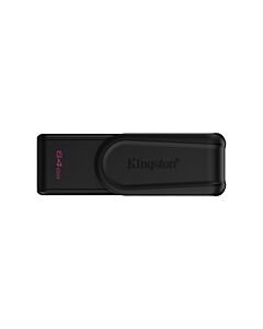 Kingston Technology DataTraveler 64GB Portable USB 3.2 Gen 1 Exodia S (Black/Black) DTXS/64GB