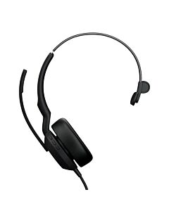 Jabra Evolve2 50 Headset Wired Head-band Office/Call center USB Type-C / USB Type-A Bluetooth Black