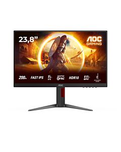 AOC G4 24G4HA computer monitor 60.5 cm (23.8") 1920 x 1080 pixels Full HD LED Black, Red