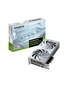 GIGABYTE GeForce RTX 5060 Ti EAGLE OC ICE 16G Graphics Card - 16GB GDDR7, 128bit, PCI-E 5.0, 2617MHz Core Clock, 3 x DisplayPort, 1 x HDMI, GV-N506TEAGLEOC ICE-16GD