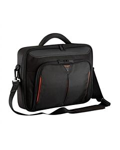 DELL Classic+ 35.6 cm (14") Briefcase Black, Red