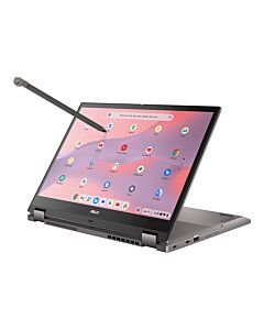 ASUS Chromebook CX34 Flip CB3401FBA-LZ0099 Intel® Core™ i3 i3-1215U 35.6 cm (14") Touchscreen WUXGA 8 GB LPDDR4x-SDRAM 256 GB SSD Wi-Fi 6E (802.11ax) ChromeOS Grey