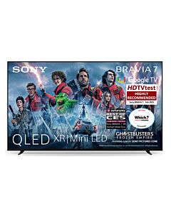 Sony BRAVIA 7 QLED (XR l Mini LED) 75 Inch 4K HDR Google Smart TV (2024) | Gaming Features for PlayStation 5, IMAX Enhanced, Dolby Vision Atmos, Chromecast, AirPlay, 120Hz
