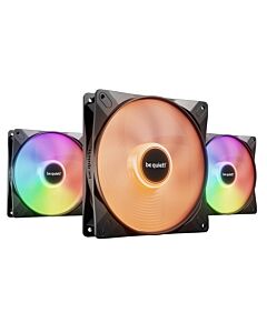 be quiet! LIGHT WINGS LX 140mm PWM High Speed 3-Pack Black Computer case Fan 14 cm 3 pc(s) BL130