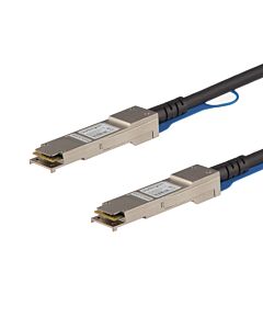 StarTech.com Cisco QSFP-H40G-CU3M Compatible 3m 40G QSFP+ to QSFP+ Direct Attach Cable Twinax - 40GbE QSFP+ Copper DAC 40 Gbps Low Power Passive Transceiver Module DAC Firepower C9200 C9400