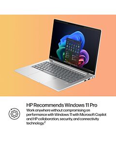HP ProBook 4 G1q 14 inch Notebook Next Gen AI PC Copilot+ PC Qualcomm Snapdragon X1-26-100 Laptop 35.6 cm (14") WUXGA 16 GB LPDDR5x-SDRAM 512 GB SSD Wi-Fi 6E (802.11ax) Windows 11 Pro B39W5AT#ABU