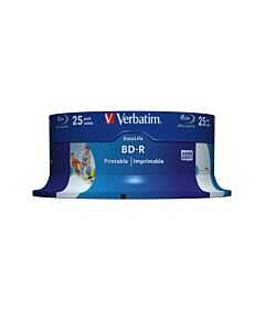 Verbatim 43811 blank Blu-Ray disc BD-R 25 GB 25 pc(s)
