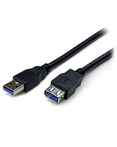 StarTech.com 2m Black SuperSpeed USB 3.0 Extension Cable A to A - M/F
