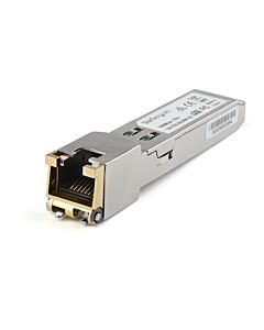 StarTech.com Cisco GLC-TE Compatible ule - 1000BASE-T Copper Industrial Gigabit Ethernet Transceiver - SFP to RJ45 Cat6/Cat5e 100m Extended Temp - Cisco Firepower, IE 2000, C9500, C2960 GLCTEST