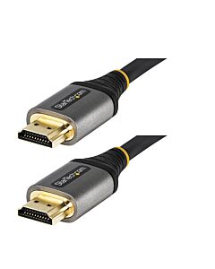 StarTech.com 16ft (5m) HDMI 2.1 Cable 8K -  Ultra High Speed HDMI Cable 48Gbps - 8K 60Hz/4K 120Hz HDR10+ eARC - Ultra HD 8K HDMI Cable - Monitor/TV/Display - Flexible TPE Jacket HDMM21V5M