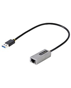 StarTech.com USB 3.0 to Gigabit Ethernet Network Adapter - 10/100/1000 Mbps, USB to RJ45, USB 3.0 to LAN Adapter, USB 3.0 Ethernet Adapter (GbE), 11in Attached Cable, Driverless Install USB31000S2