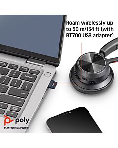 Poly Voyager 4320 USB-C Headset +BT700 dongle