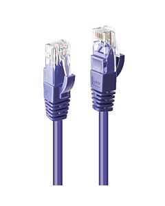 Lindy 5m Cat.6 U/UTP Network Cable, Purple 48125