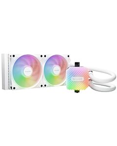 be quiet! LIGHT LOOP 240mm White Processor All-in-one liquid cooler 12 cm 1 pc(s)