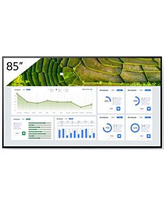 Sony FW-85BZ30L Signage Display Digital signage flat panel 2.16 m (85") LCD Wi-Fi 440 cd/m² 4K Ultra HD Black Android 24/7 FW-85BZ30L