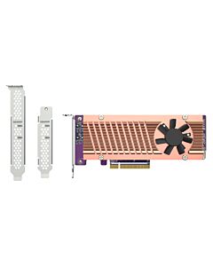QNAP QM2-2P-384A interface cards/adapter Internal M.2 QM2-2P-384A