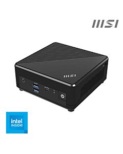 MSI Cubi N ADL S Intel N100 Barebone, NUC, SFF, Mini Computer, HTPC, (NO RAM, NO Storage, NO OS), Fanless/UHD Graphics/Type C/HDMI/DisplayPort/Dual LAN/WiFi 5/BT 5.1/VESA