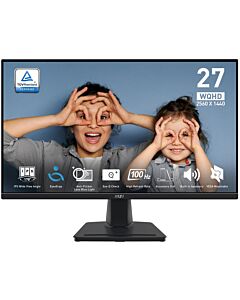 MSI Pro MP275Q computer monitor 68.6 cm (27") 2560 x 1440 pixels Wide Quad HD LED Black 9S6-3PC3CM-028