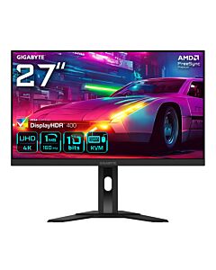 GIGABYTE M27UA 27" UHD Gaming Monitor - 3840 x 2160, 160Hz, 1ms, 400 cd/m², FreeSync Premium, HDR ready, HDMI 2.1, Displayport 1.4