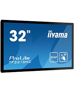 iiyama ProLite TF3215MC-B2 computer monitor 80 cm (31.5") 1920 x 1080 pixels Full HD LED Touchscreen Kiosk Black TF3215MC-B2