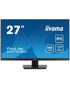 iiyama ProLite XU2793QSU-B7 computer monitor 68.6 cm (27") 2560 x 1440 pixels Quad HD LED Black XU2793QSU-B7
